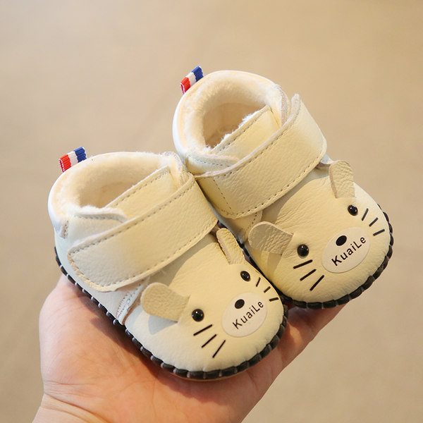 Νέο μοντέλο παιδικά έκο δερμάτινα παπούτσια με τρισδιάστατο στοιχείο