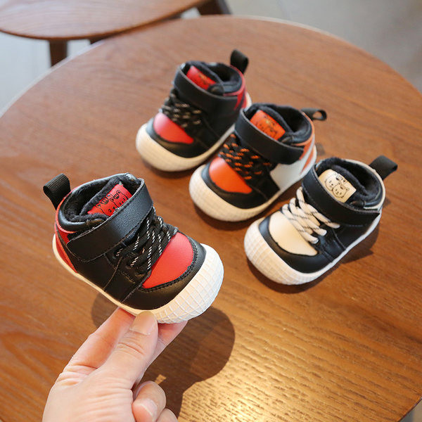 Βρεφικά έκο δερμάτινα παπούτσια με κορδόνια