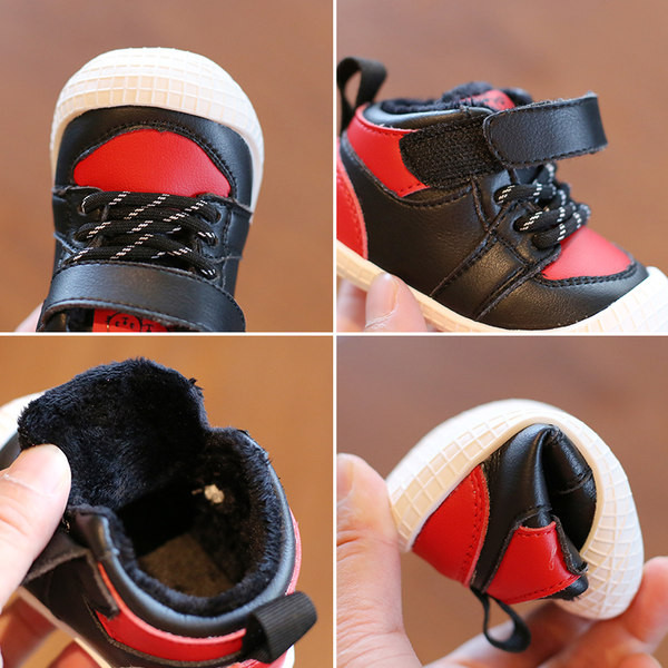 Βρεφικά έκο δερμάτινα παπούτσια με κορδόνια