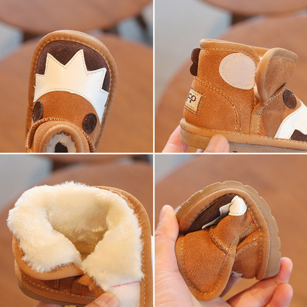Βρεφικά παπούτσια Polar με κούμπωμα velcro