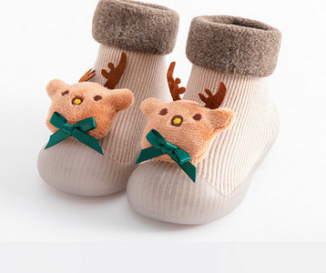 Kūdikių šlepetės su 3D elementu