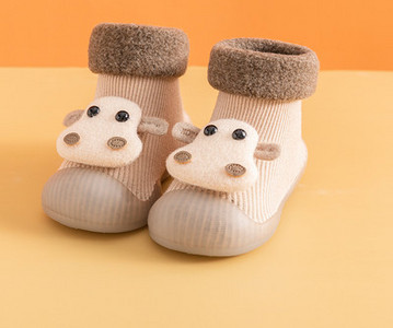 Kūdikių šlepetės su 3D elementu