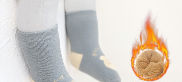 Zīdaiņu flīsa zeķes ar apdruku