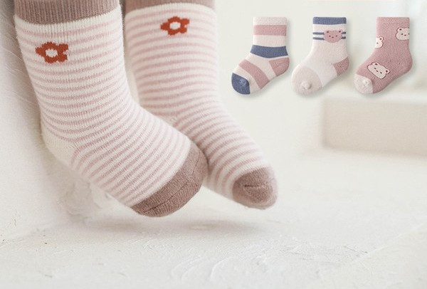 Zīdaiņu flīsa zeķes ar apdruku