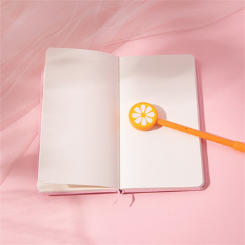 Комплект анимационен сладък еднорог 1 тетрадка + 1 химикалка Дневник за писане Детски подарък Бележник Наръчник Училищни офис консумативи Kawaii Канцеларски материали
