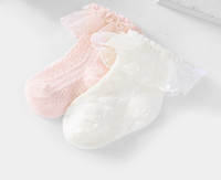 Βρεφικές κάλτσες δαντέλα