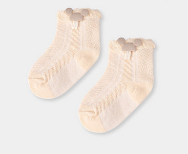 Vékony baba zokni nyomtatással