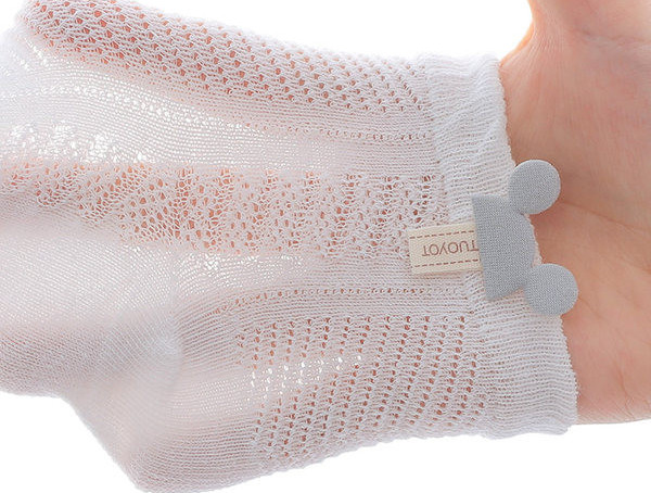 Vékony baba zokni nyomtatással