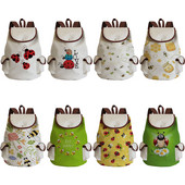 „Bee Ladybug Print“ kuprinės studentams Didelės talpos raištelių krepšiai Nešiojami miela animacinių filmų gyvūnų kuprinė „Dropshipping“