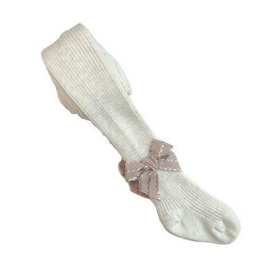 Zīdaiņu zeķubikses ar lentīti meitenēm