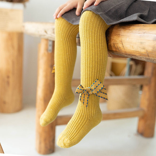 Zīdaiņu zeķubikses ar lentīti meitenēm