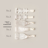 Μόδα μωρό δαντέλα κεφαλόδεσμο