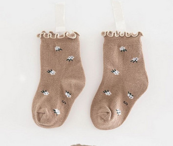 Ziemas zeķītes mazulim ar apdruku