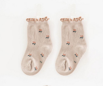 Ziemas zeķītes mazulim ar apdruku