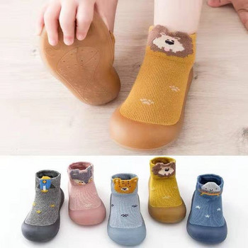 Бебешки нехлъзгащи се чорапи ежедневен модел