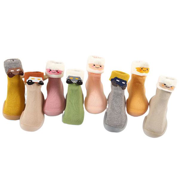 Csúszásmentes nyomott baba zokni