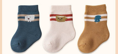 Baba téli zokni 3 db-os készletben