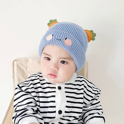 Καπέλο μωρού με φλοράλ μοτίβα και κορδόνια