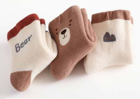 Három zokni készlet lányoknak és fiúknak