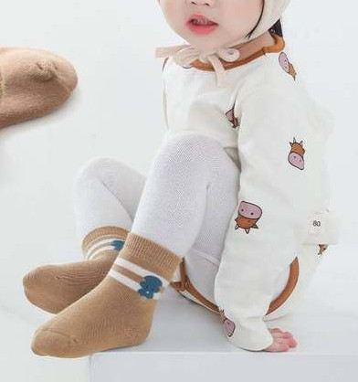 Polar baba zokni nyomott hétköznapi mintával