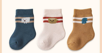 Polar baba zokni nyomott hétköznapi mintával