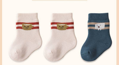 Polar baba zokni nyomott hétköznapi mintával