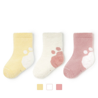 Ziemas mazuļu krāsainas zeķes pa 1 un 3 gabaliņiem komplektā