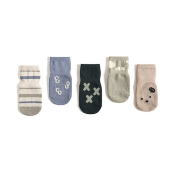 Бебешки чорапи за момче с щампа 