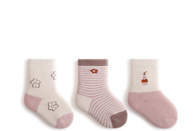 Baba zokni több színben mintával