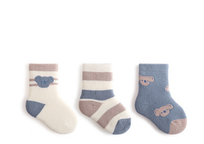 Baba zokni több színben mintával