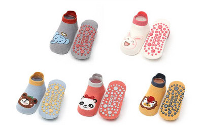 Baba zokni felirattal és applikációval