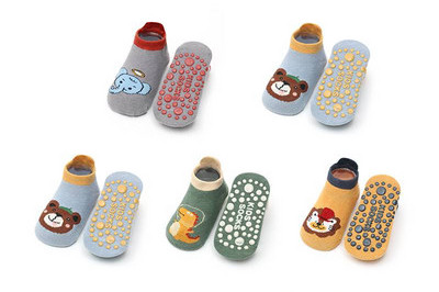 Baba zokni felirattal és applikációval