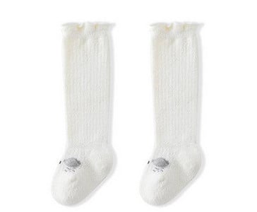 Hosszú baba zokni hímzéssel