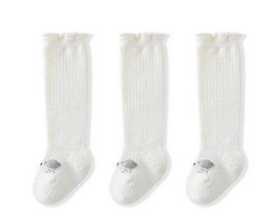 Hosszú baba zokni hímzéssel