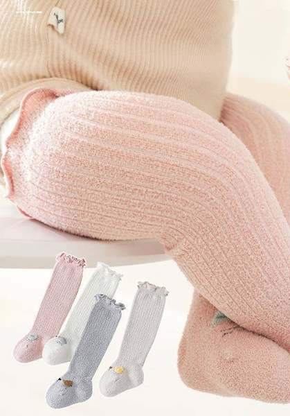 Ziemas garās zeķes meitenēm