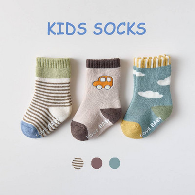 Bērnu ikdienas zeķītes dažādās krāsās