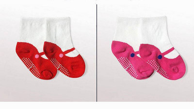 Ziemas mazuļu zeķu ikdienas modelis