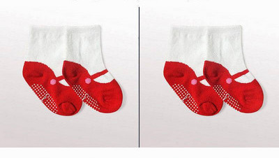 Ziemas mazuļu zeķu ikdienas modelis