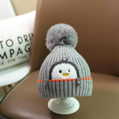 Fiúk és lányok rátétes sál és sapka készlet