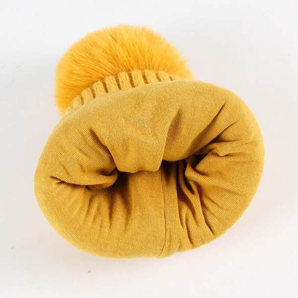 Fiúk és lányok rátétes sál és sapka készlet