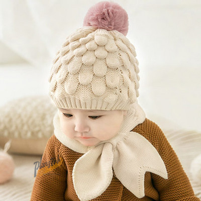 Baba polár kétrészes sál és sapka szett