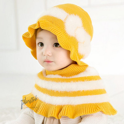 Baba polár kétrészes sál és sapka szett