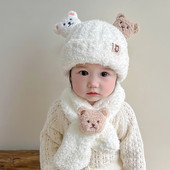 Téli baba sapka lányoknak