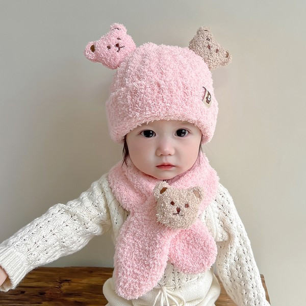 Téli baba sapka lányoknak