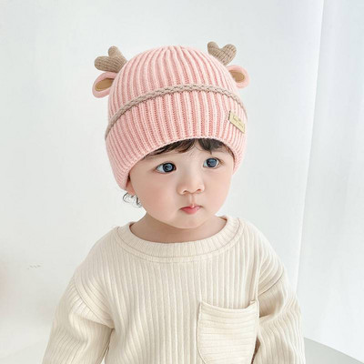 Zīdaiņu adīta ziemas cepure