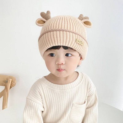 Zīdaiņu adīta ziemas cepure