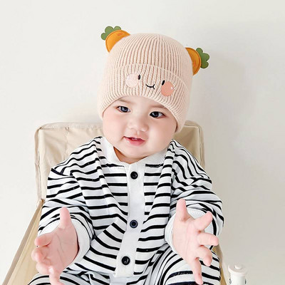 Zīdaiņu adīta ziemas cepure