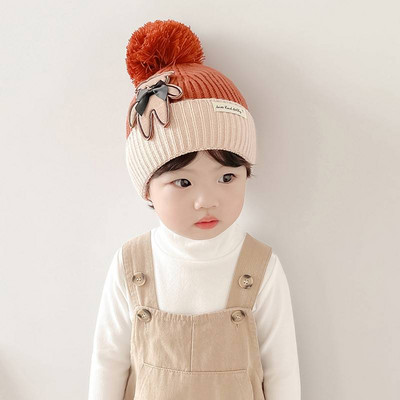 Zīdaiņu adīta ziemas cepure