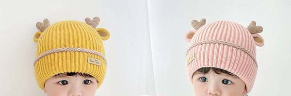 Zīdaiņu adīta ziemas cepure