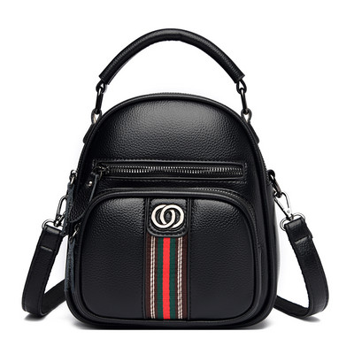 Moderan ženski ruksak od eko kože sa prednjim džepom u više boja